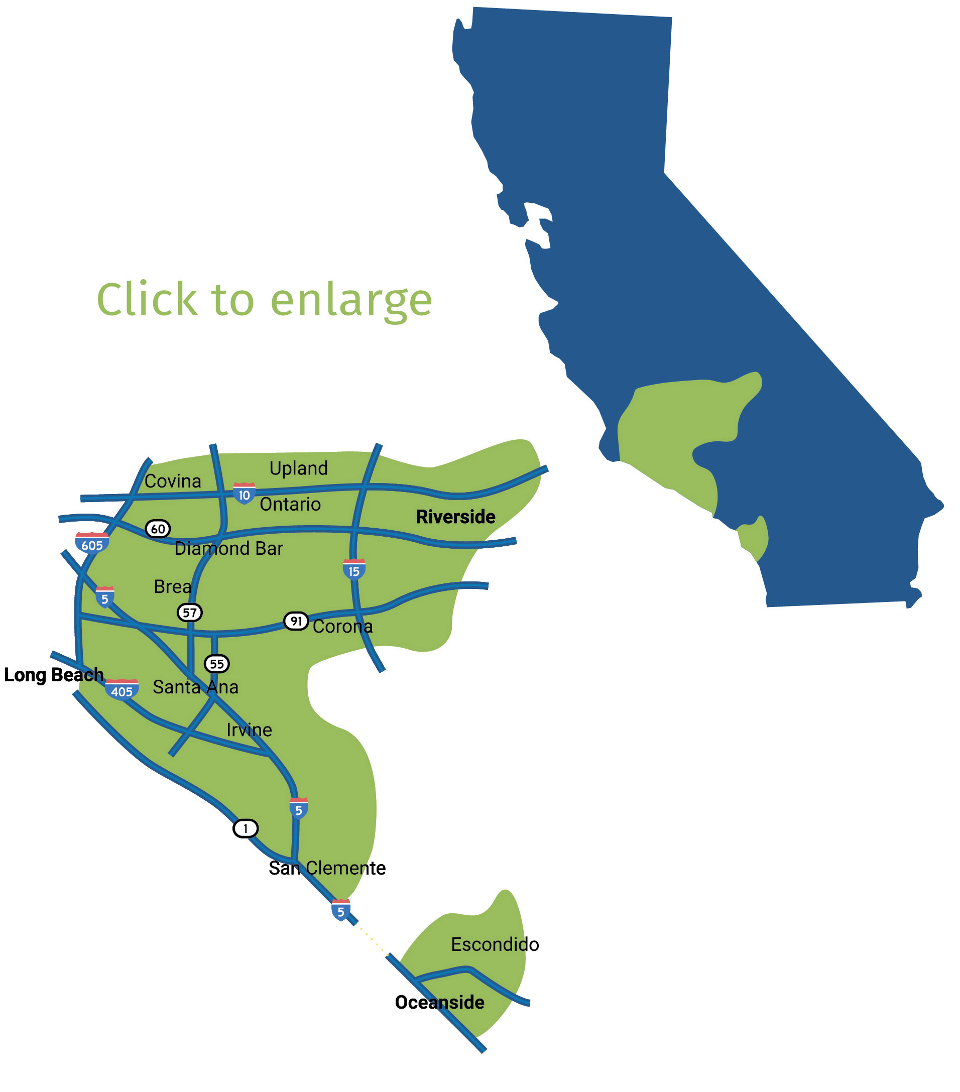 Service Area Map